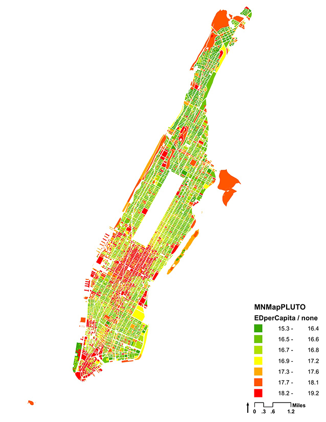 Building emergy analysis of Manhattan: Density parameters for high-density and high-rise developments 2